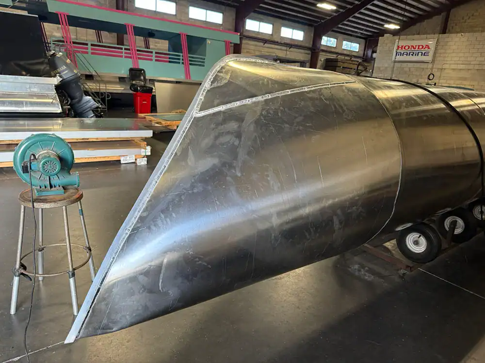 Reinforced Nose Cones | Tridentpontoons